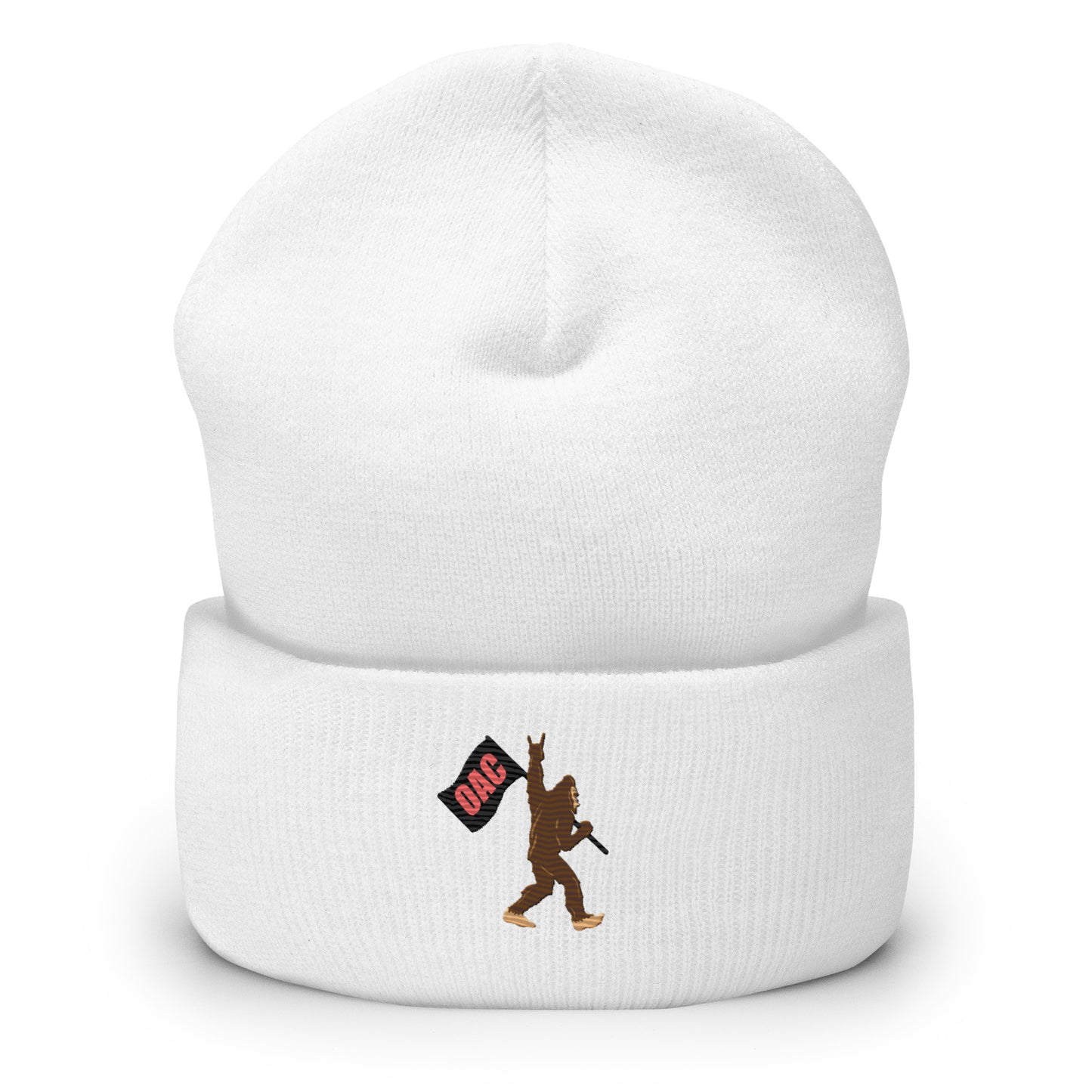 Cuffed Beanie with Embroidered OAC Sasquatch