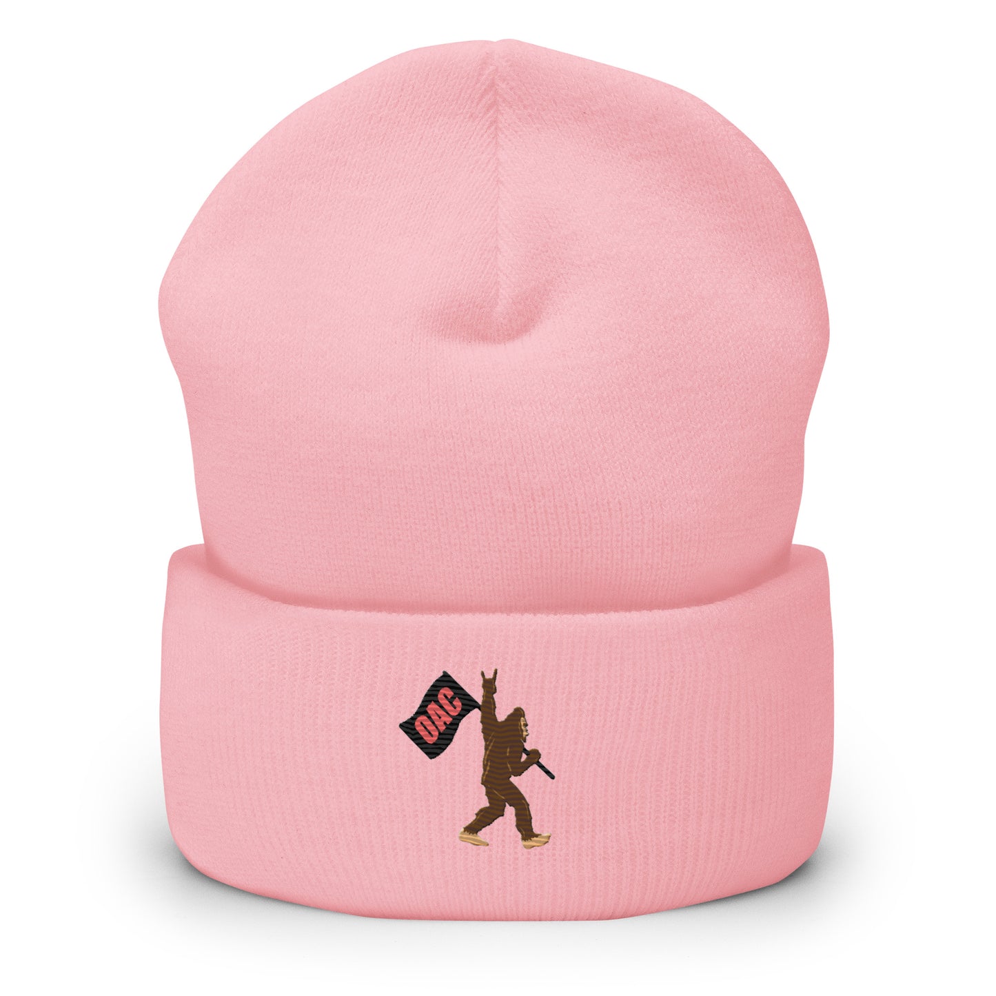Cuffed Beanie with Embroidered OAC Sasquatch