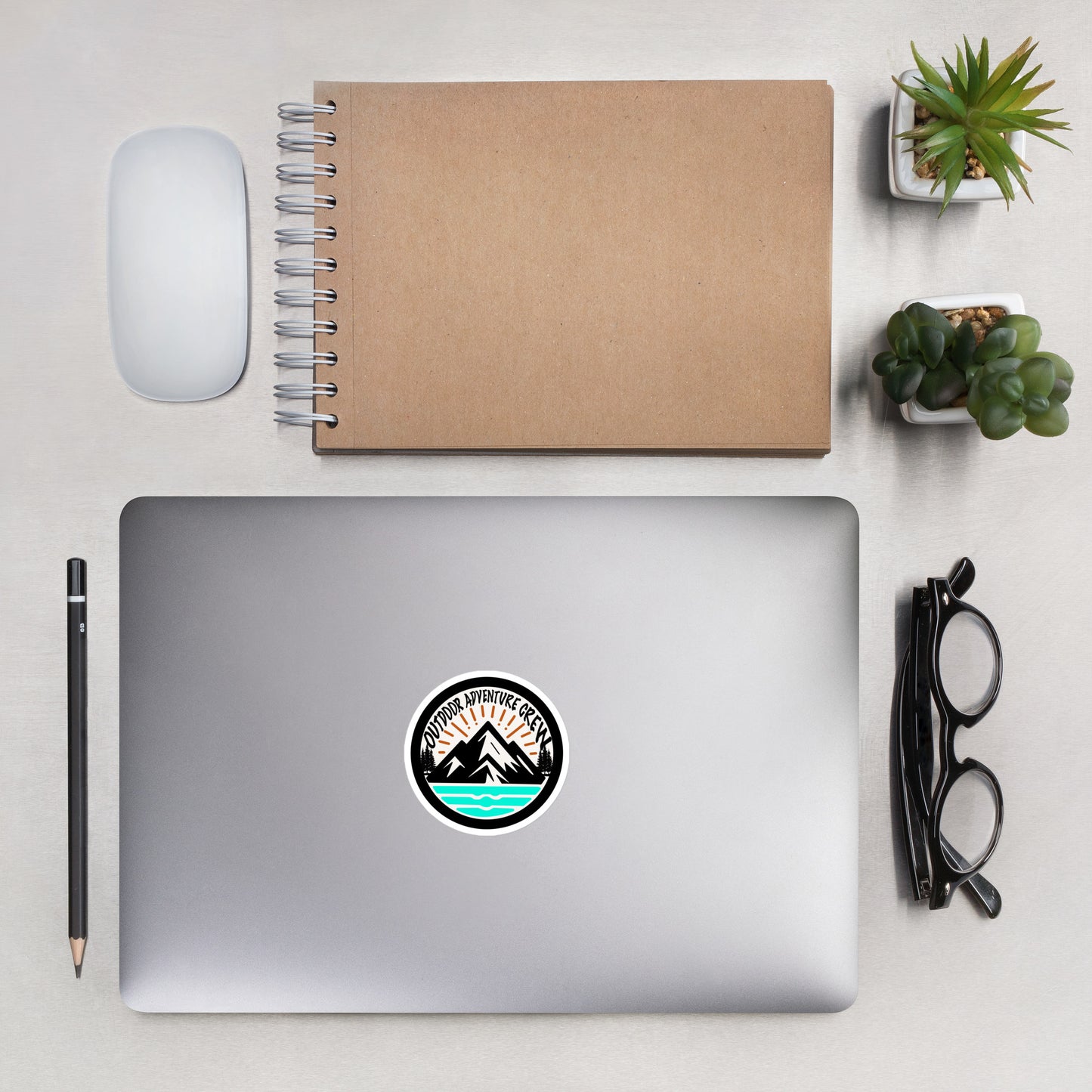 OAC Mountain Water Sticker