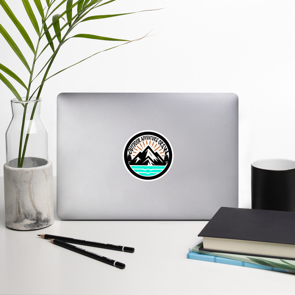 OAC Mountain Water Sticker