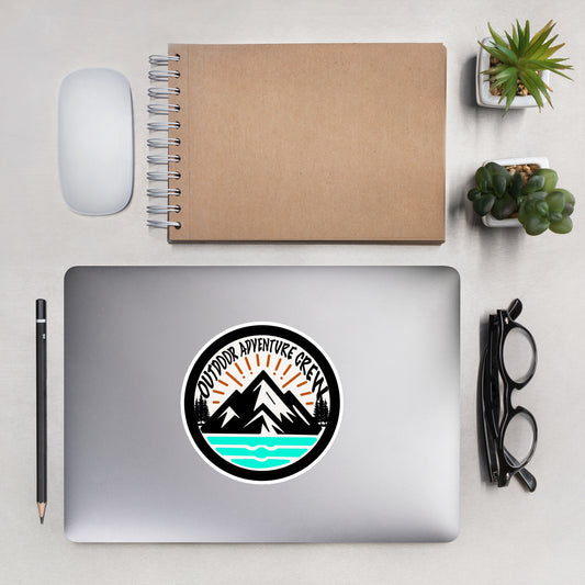 OAC Mountain Water Sticker